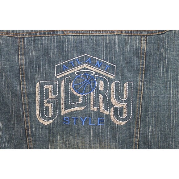 Life Line Jean Trucker Jacket United Colors For The United People Denim L - Picture 6 of 7